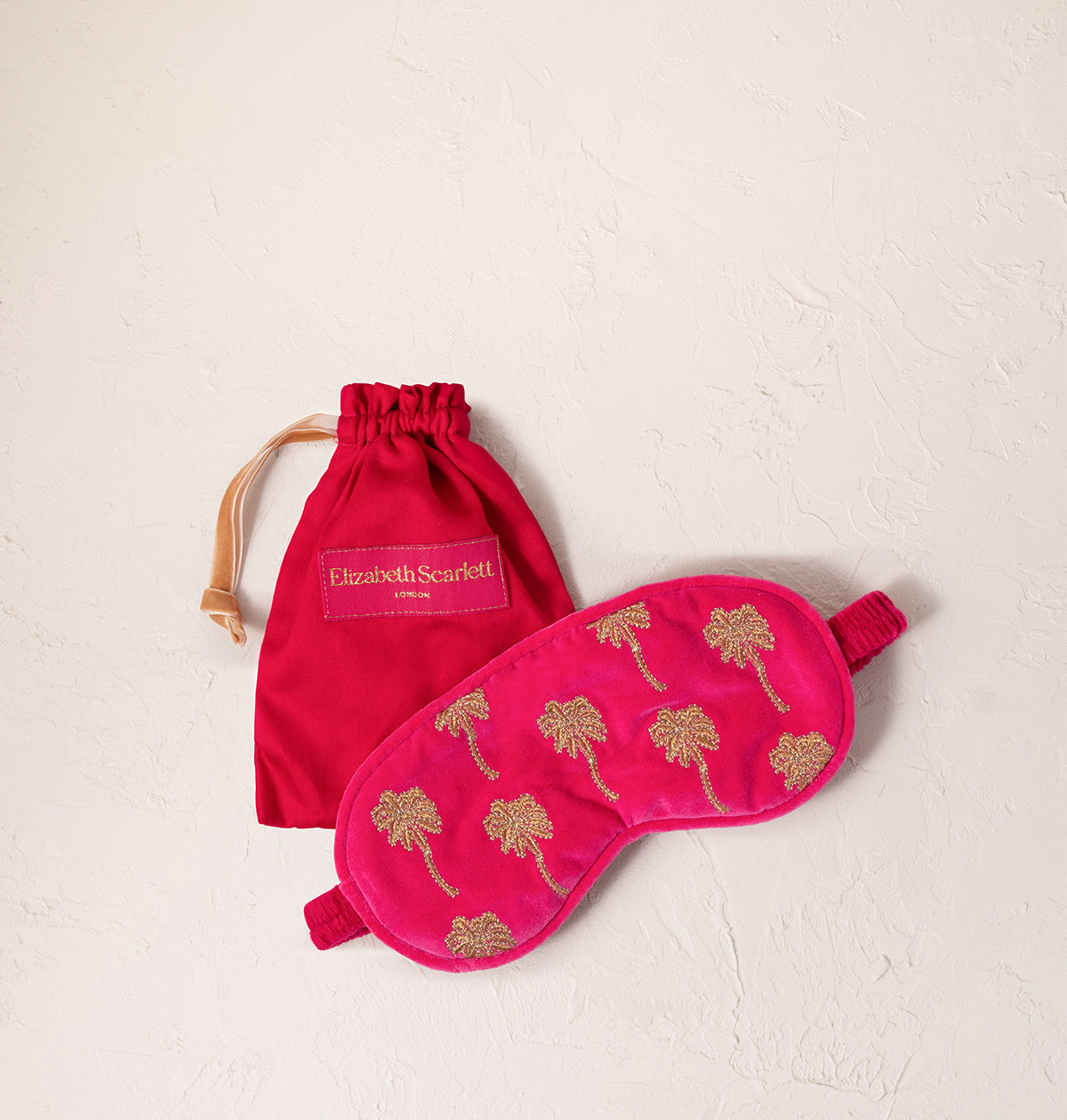Gold Palm Eye Mask