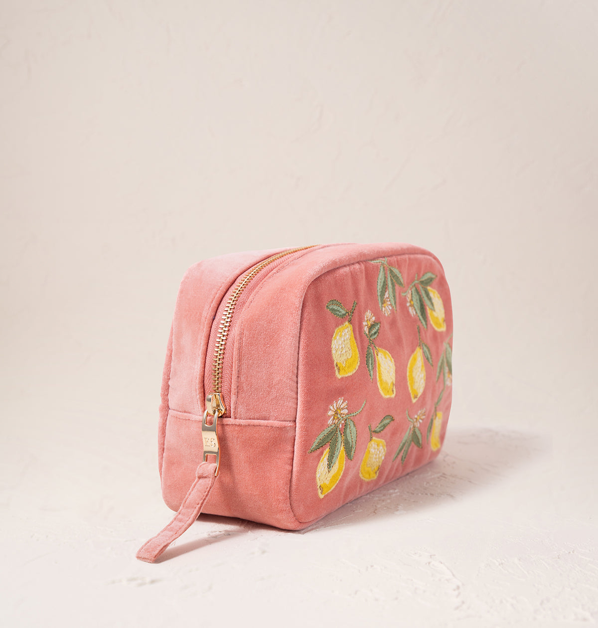 Lemon Blossom Makeup Bag