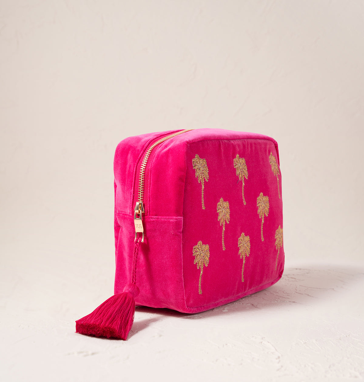 Gold Palm Wash Bag
